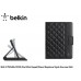 Belkin BLK-F7N040vfC00 iPad Mini Kapak/Stand Kapitone Siyah Koruma Kılıfı