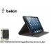 Belkin BLK-F7N018vfC02 iPad Mini Kapak/Stand Deri Gri Koruma Kılıfı