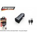 Energizer DCA1ACMC3 1A Micro Usb Siyah Kablo + Araç Şarj Adaptör