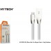 Hytech HY-X205 3A Micro Usb 1m Beyaz Data + Sarj Kablosu