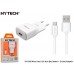 Hytech HY-X20 Micro Usb 2.1A Hızlı Şarj Beyaz Kablo + Ev Şarj Adaptör