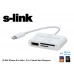 S-link IP-534 iPad 4/ Mini Usb + 3 in 1 Harici Kart Okuyucu