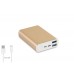 S-link Swapp IP-G7 7800mAh Powerbank Gold Taşınabilir Pil Şarj Cihazı