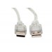 S-link SL-165M Usb AM TO AM 3m Şeffaf Kablo