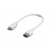 S-link SL-30NT35 Usb 25cm Beyaz Note3/S5 OTG Kablosu