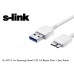 S-link SL-NT15 Samsung Note3/S5 1000MA 1m Usb 2.O Data + Şarj Kablo